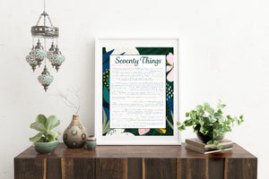 This Customized "Things We Love About You" poster is for milestone celebrations including birthdays, anniversaries and retirements. The products comes in a variety of colours and designs. 