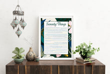 Load image into Gallery viewer, 70 Things We Love About You - DIGITAL made-to-order Tropical Navy Print